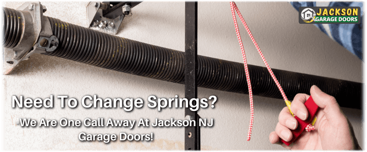 Broken Garage Door Spring Jackson NJ